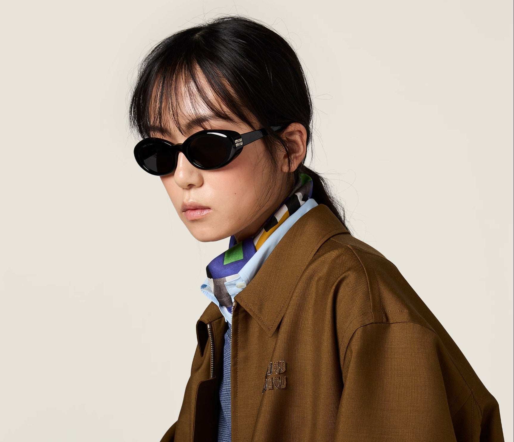 MIU MIU MUB09S 16K08Z 52 SUNGLASSES