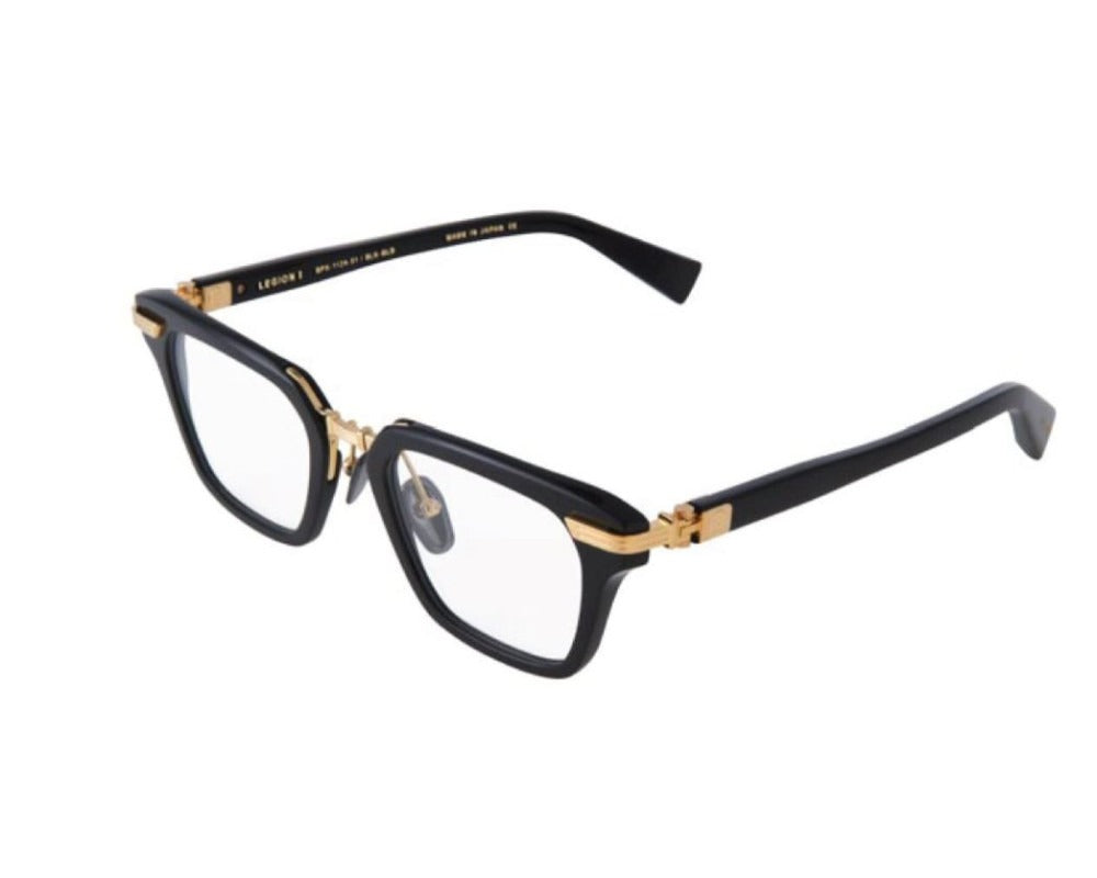 BALMAIN PARIS BPX141A LEGION IV BLK GLD 53 FRAME