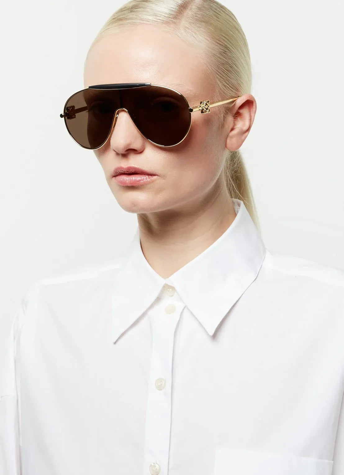 LOEWE LW40111U  30E 0004 Full 134 140 Metal SUNGLASSES