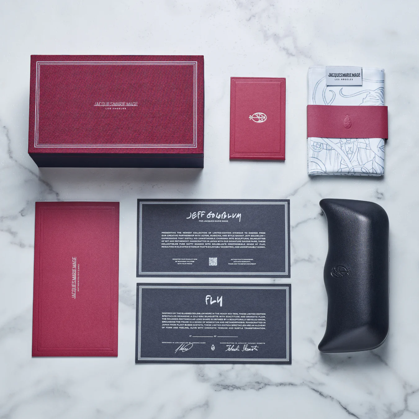 JACQUES MARIE MAGE FLY 204/300 JMMJFT6D AGAR 52 SUNGLASSES