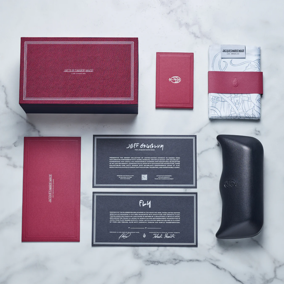 JACQUES MARIE MAGE FLY 204/300 JMMJFT6D AGAR 52 SUNGLASSES