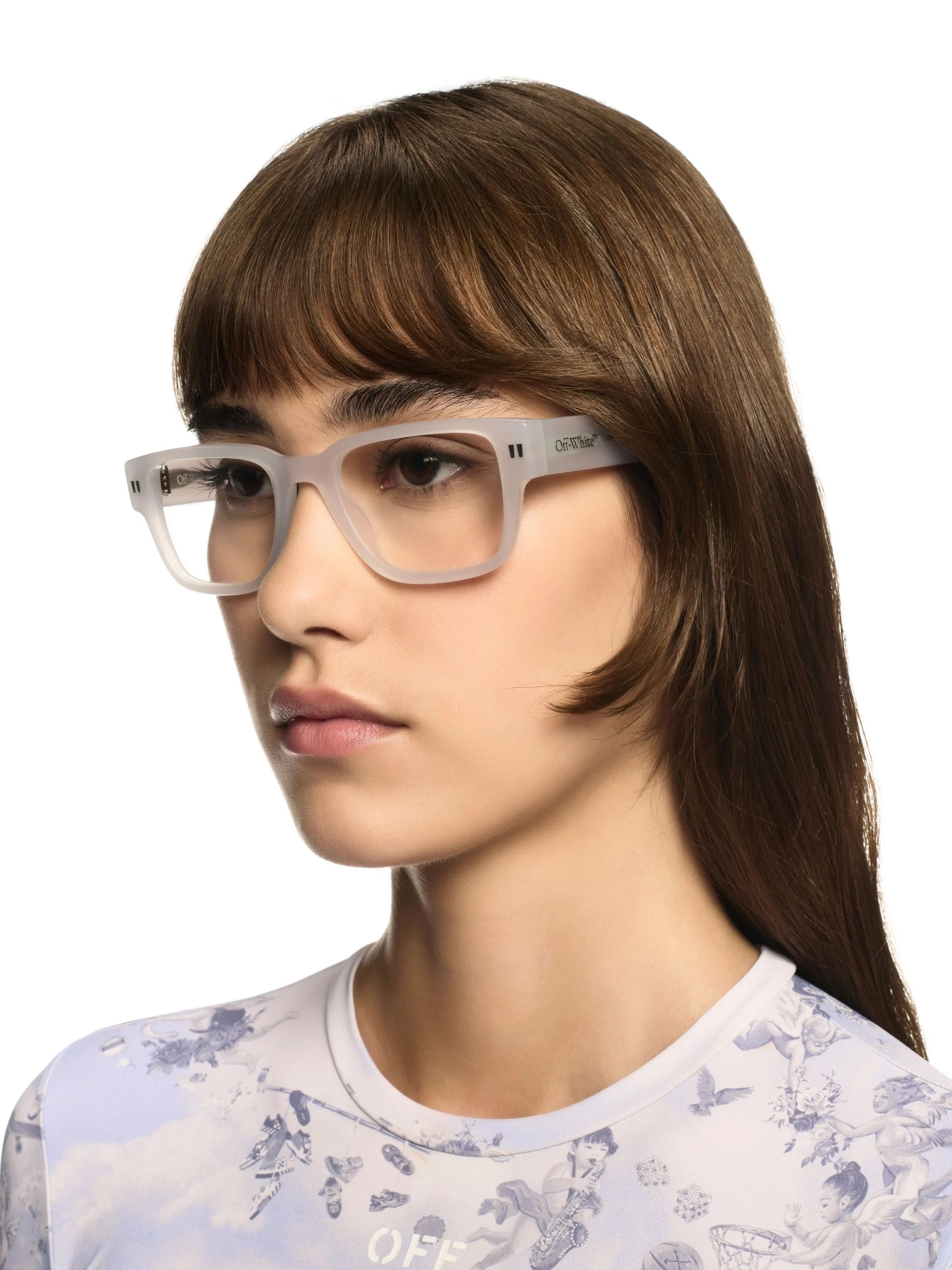 OFF WHITE OERJ07S EYEWEAR STYLE 6000 49 FRAME