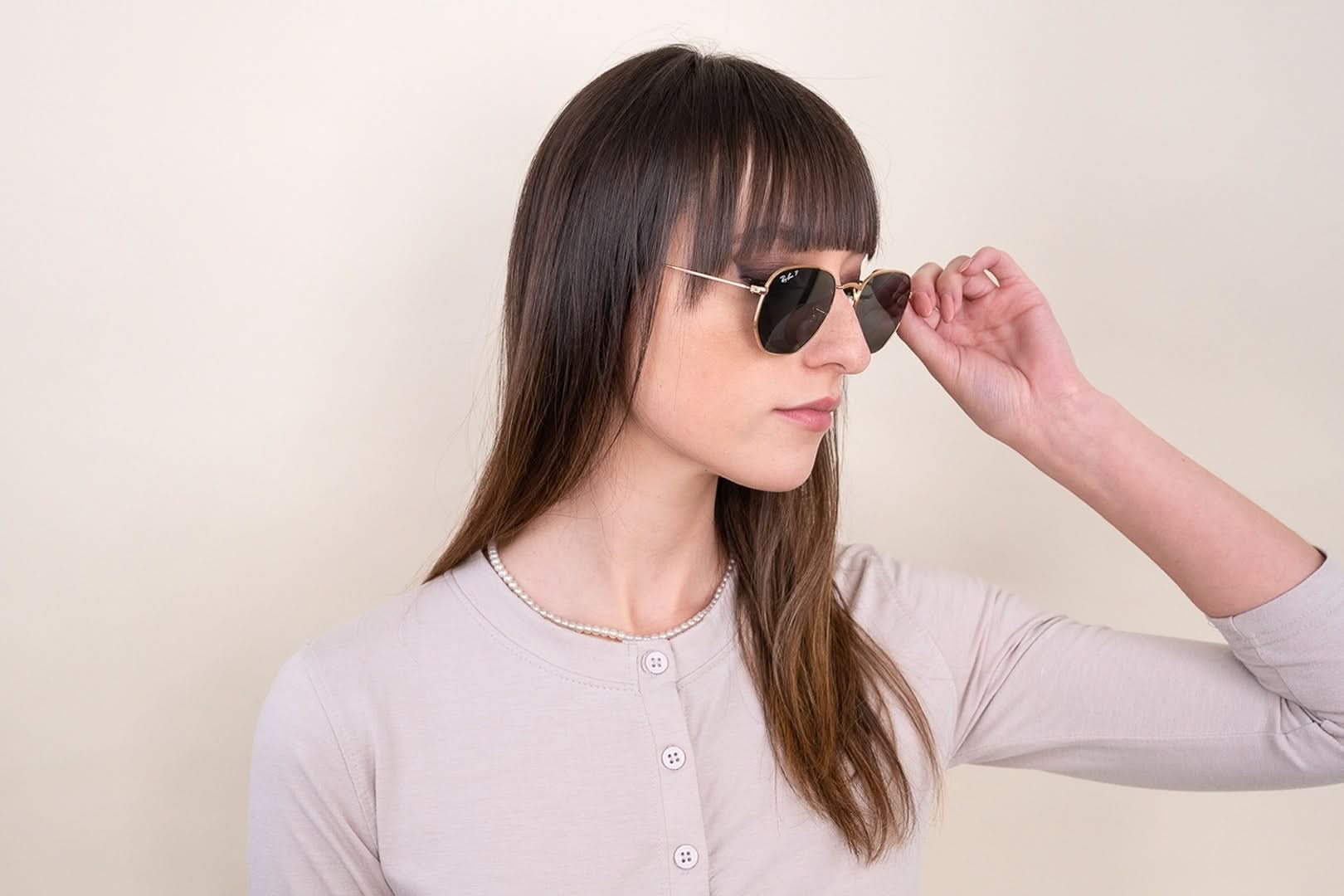 RAYBAN RB3548N HEXAGONAL 001 51 SUNGLASSES