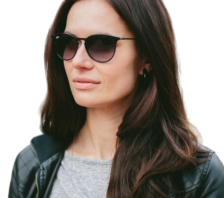 RAYBAN RB3539 ERIKA METAL 002 8G 54 SUNGLASSES