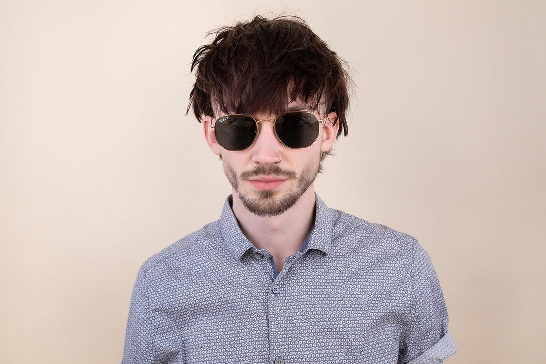 RAYBAN RB3548N HEXAGONAL 001 54 SUNGLASSES