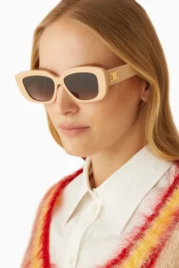 CELINE CL40216U 57F 55 SUNGLASSES