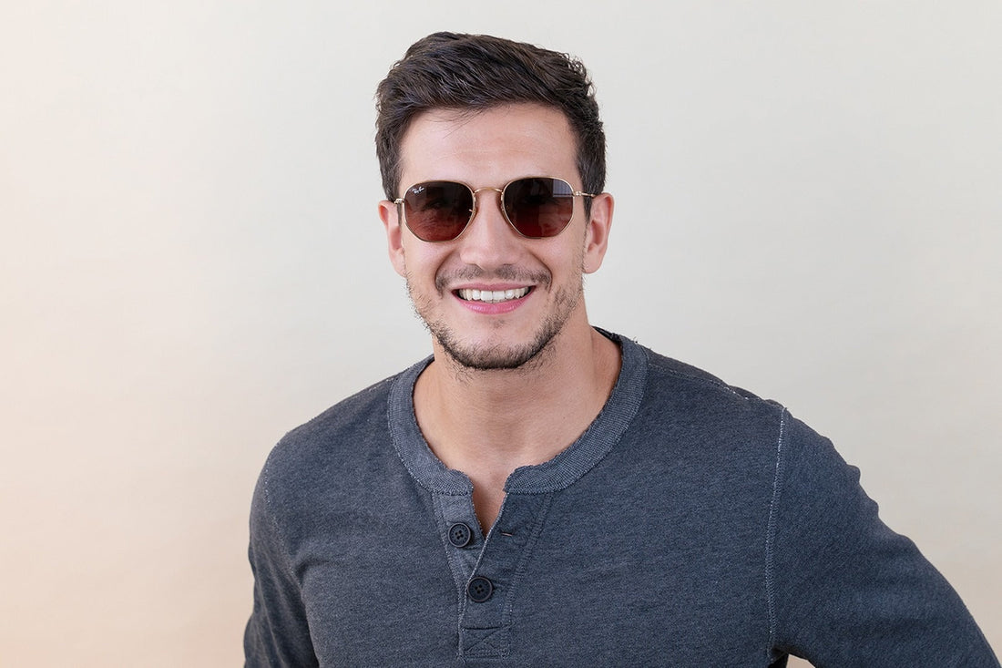 RAYBAN RB3548N HEXAGONAL 912443 51 SUNGLASSES