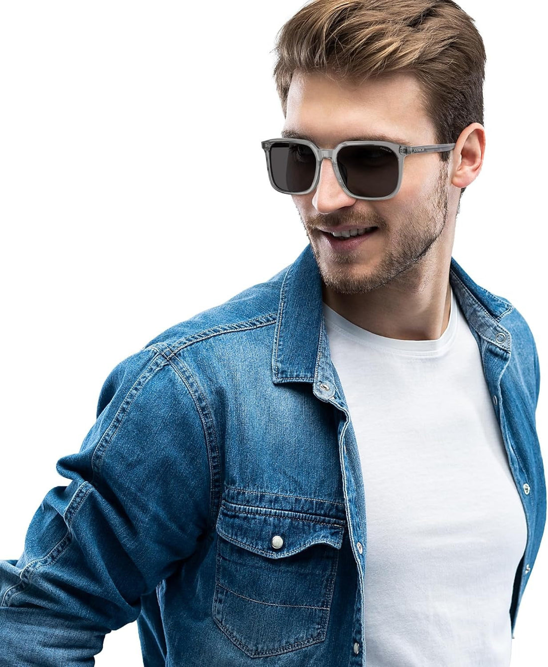 COACH HC8411U CW405 584987 55 SUNGLASSES