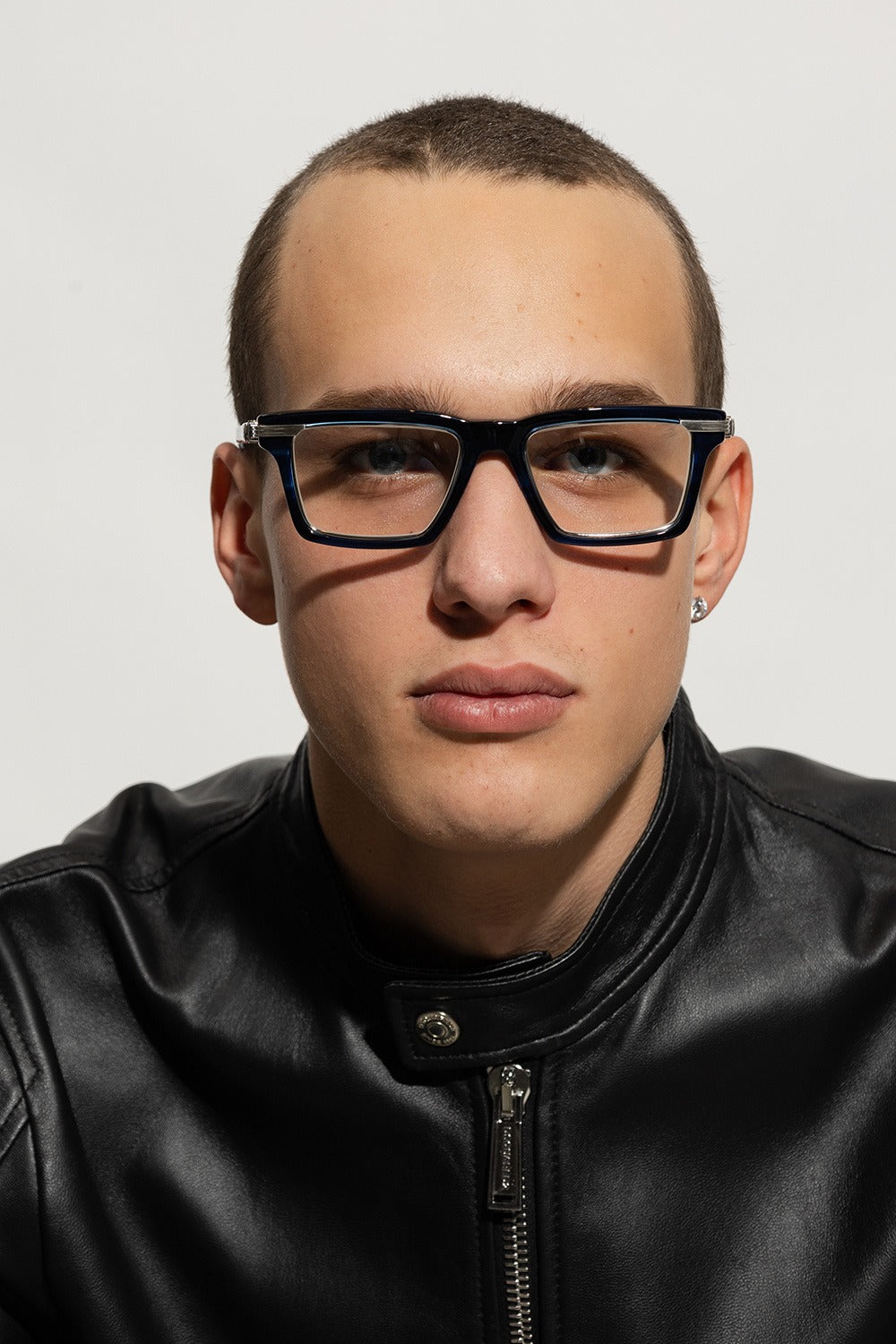 BALMAIN PARIS BPX141C LEGION IV BLU SLV 53 FRAME