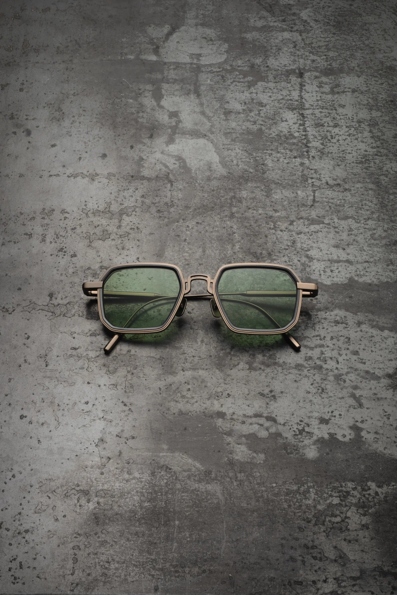 CAPOTE C393 NGD GREEN NA SUNGLASSES