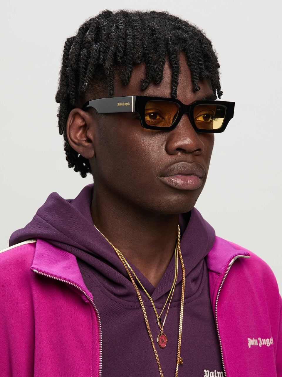 PALM ANGELS PERI086 HYDE 1018 50 SUNGLASSES