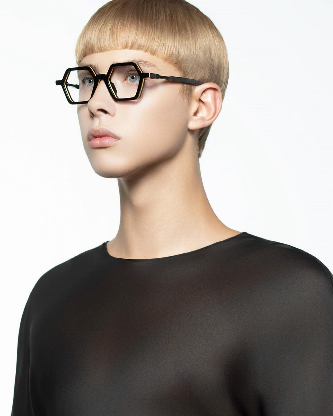 VAVA WL0094 BLACK YELLOW 50 FRAME