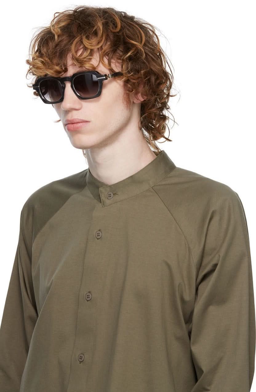 MATSUDA M2055 BKS BS 48 SUNGLASSES