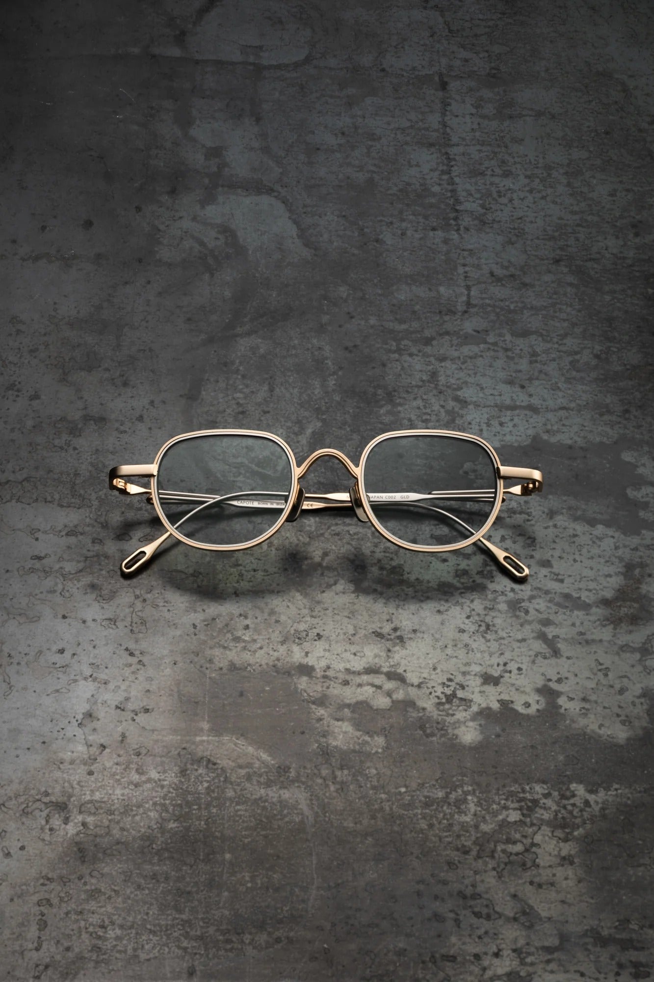 CAPOTE C002 GLD GREEN 44 FRAME