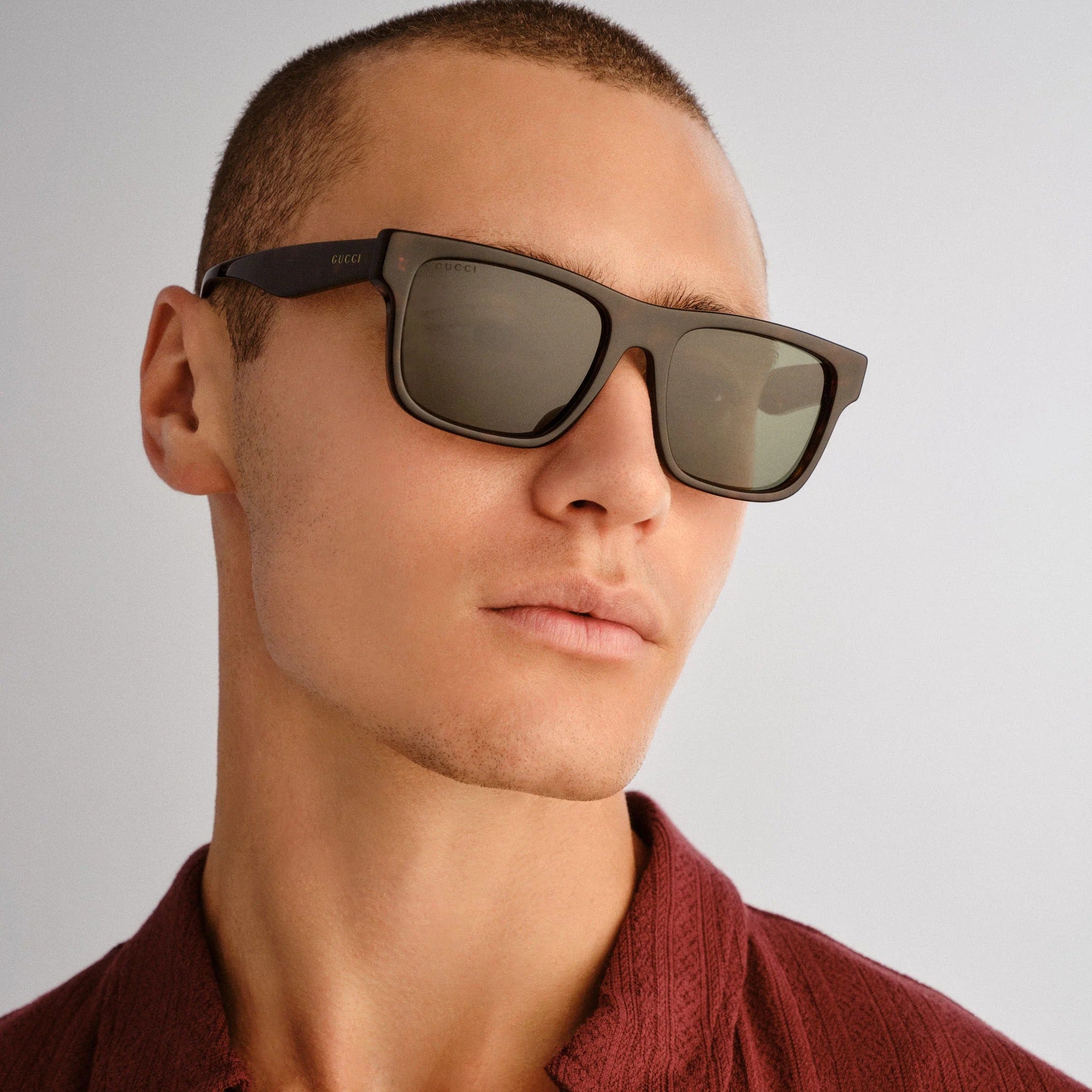 GUCCI GG1618SA 001 56 SUNGLASSES
