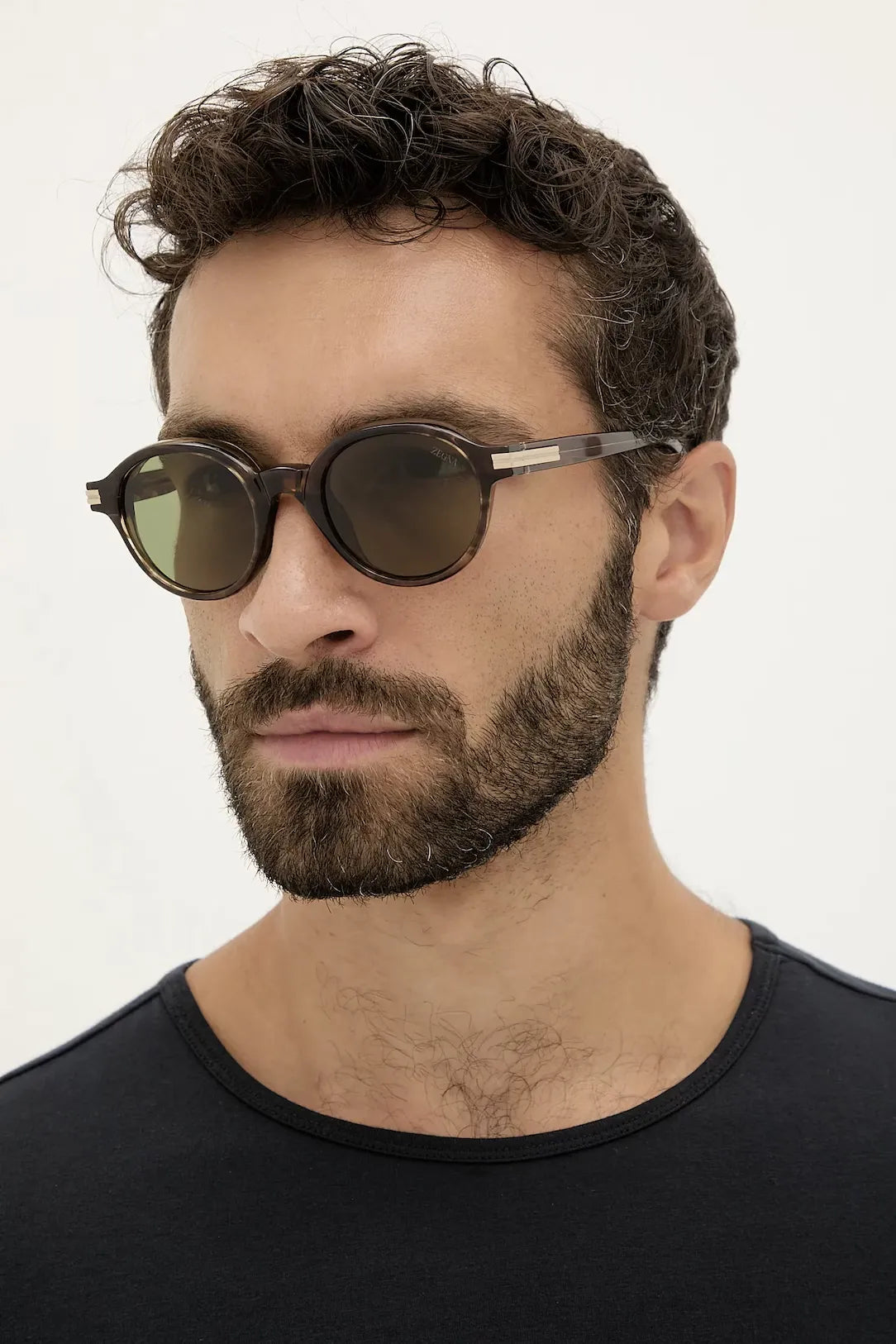 ZEGNA EZ0253 50N 50 SUNGLASSES