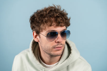 RAYBAN RB3025 AVIATOR 003 3F 55 SUNGLASSES