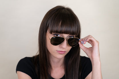 RAYBAN RB3025I AVIATOR L0205 58 SUNGLASSES