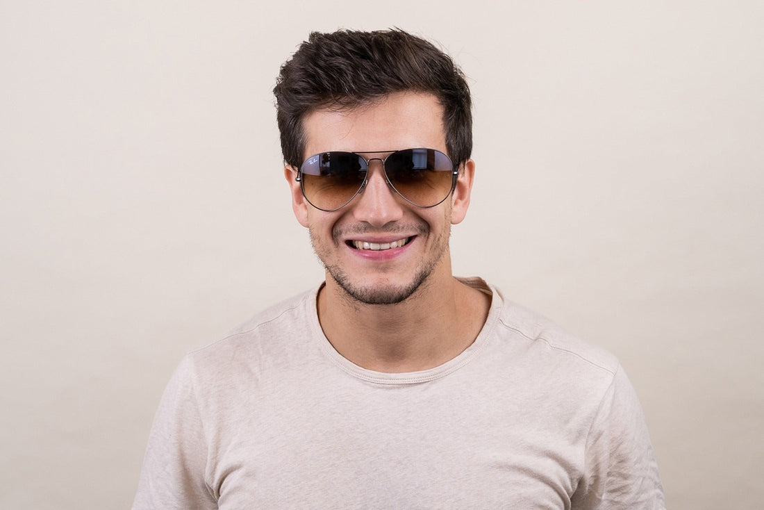 RAYBAN RB3025I AVIATOR 004/51 58 SUNGLASSES