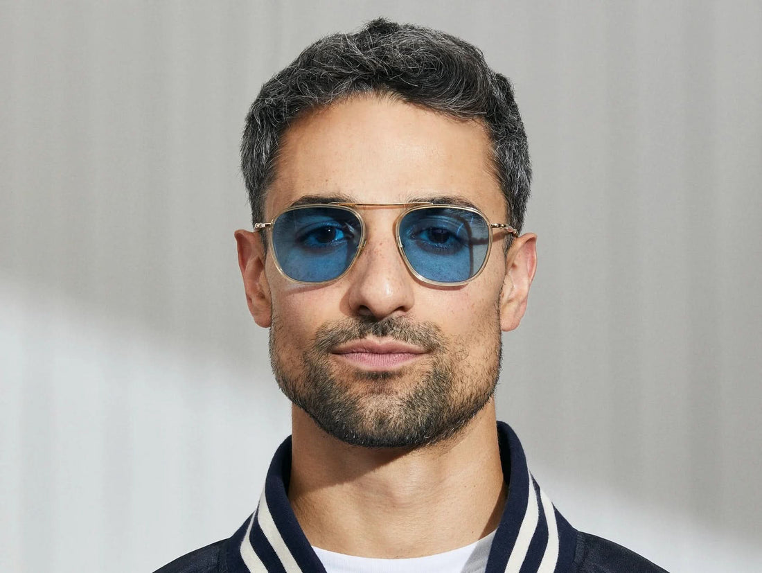 MOSCOT FANAGLE CITRON TORTOISE 53 SUNGLASSES