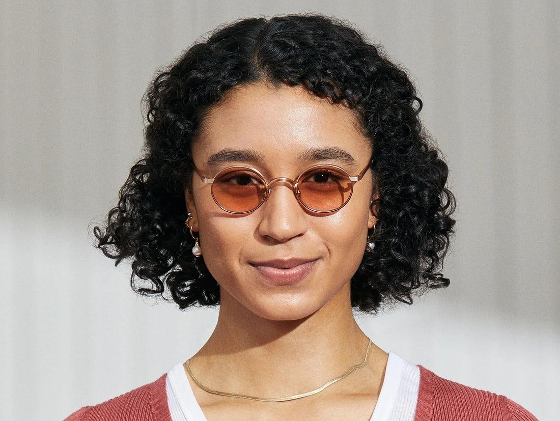 MOSCOT MOYEL SUN ROSE 44 SUNGLASSES