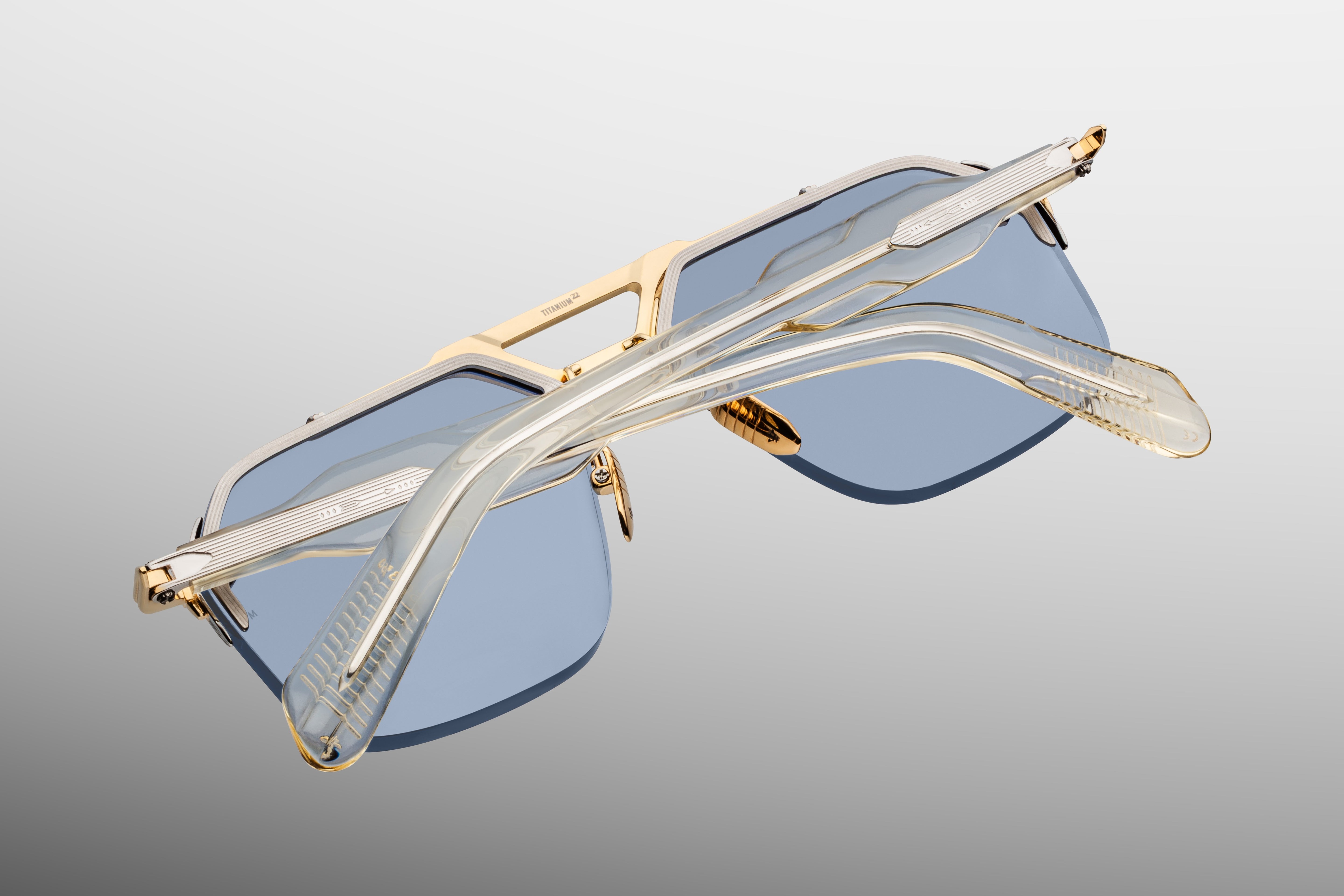 JACQUES MARIE MAGE SILVERTON 76/350 JMMSVR19H 57 SUNGLASSES