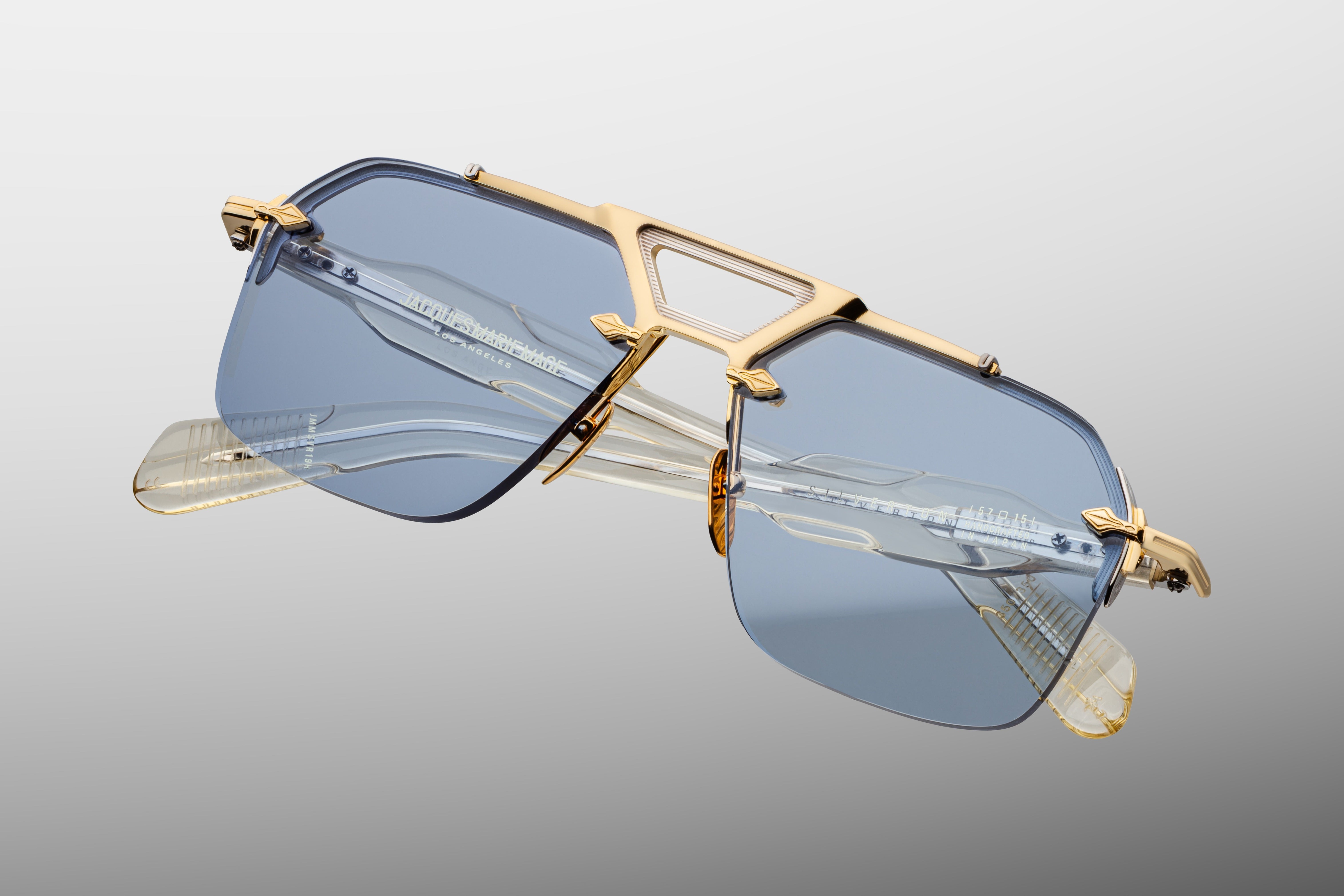 JACQUES MARIE MAGE SILVERTON 76/350 JMMSVR19H 57 SUNGLASSES