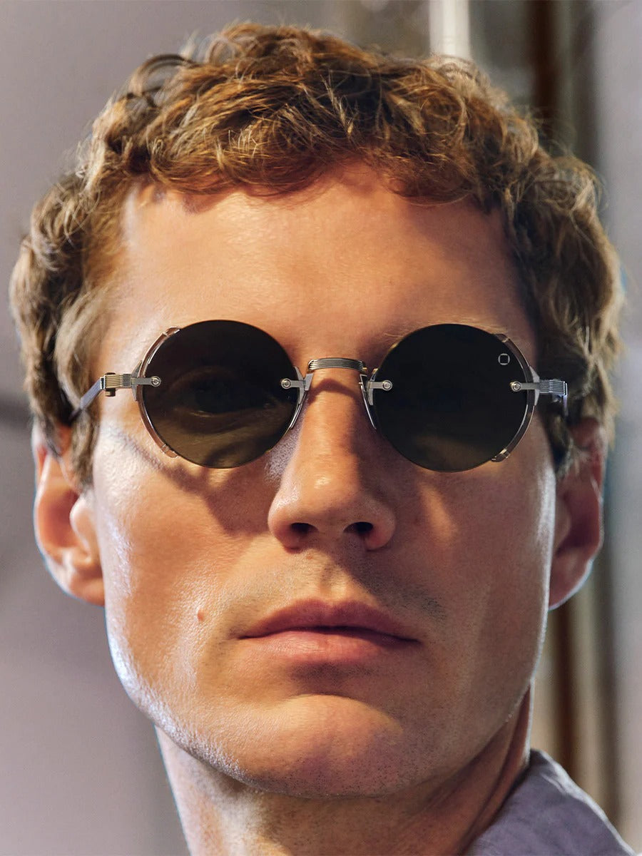 AKONI AKS519B JUPITER SLV GRY 46 SUNGLASSES