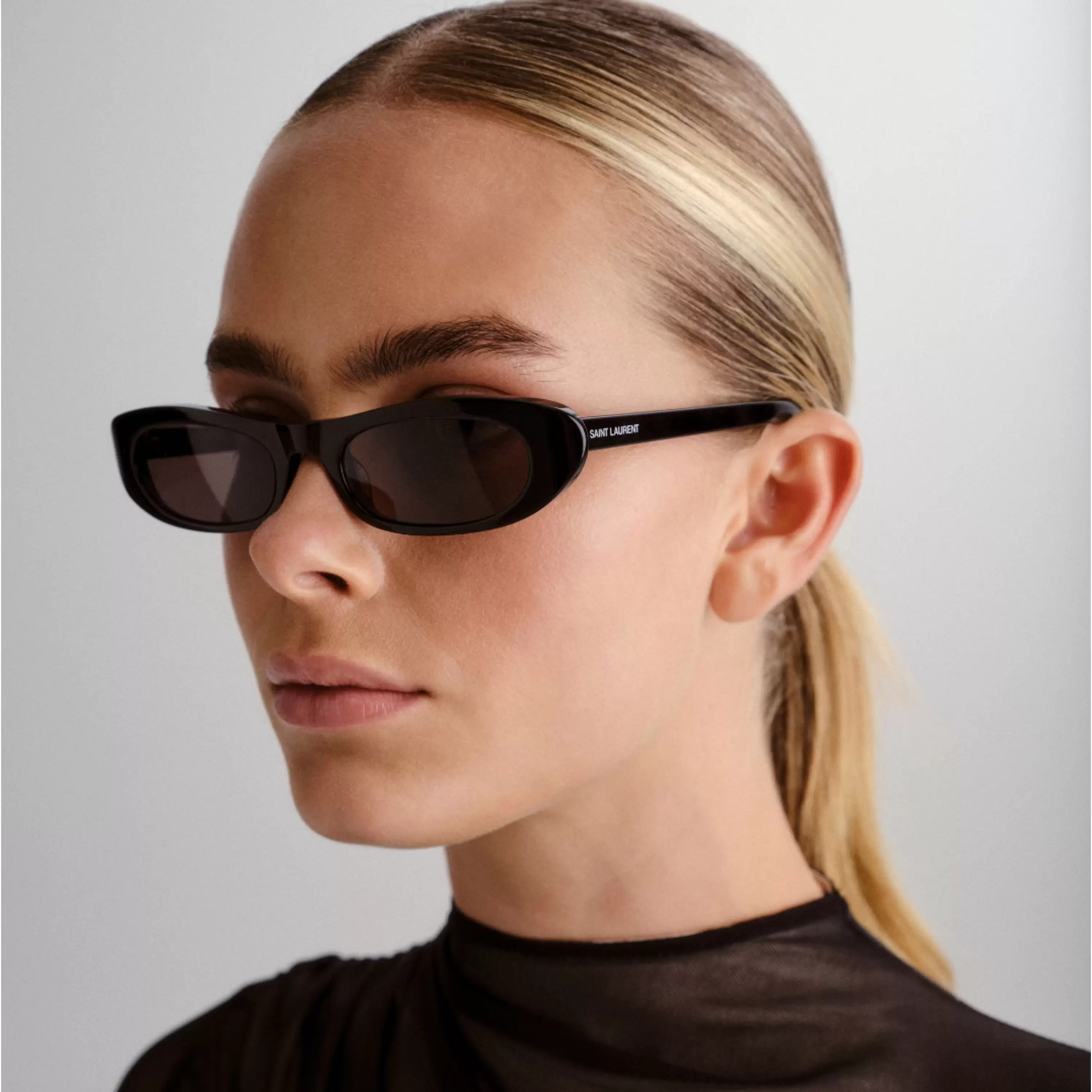 SAINT LAURENT SL557 SHADE 001 53 SUNGLASSES