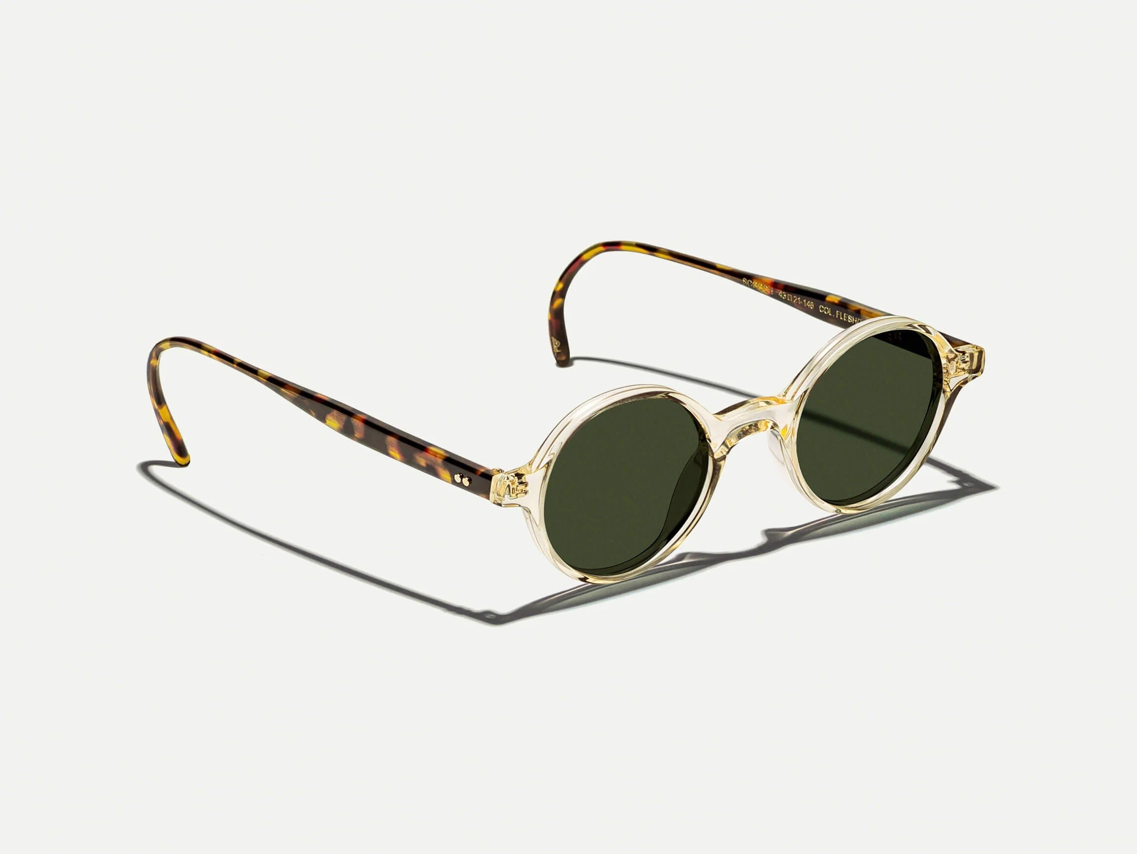 MOSCOT SCOOCH SUN FLESH TORTOISE 46 SUNGLASSES