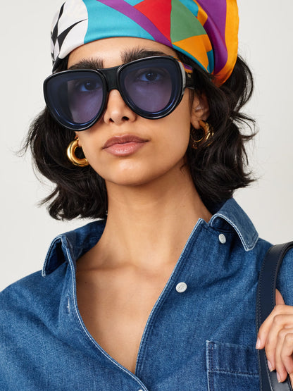 LOEWE LW40170U 01V 61 SUNGLASSES