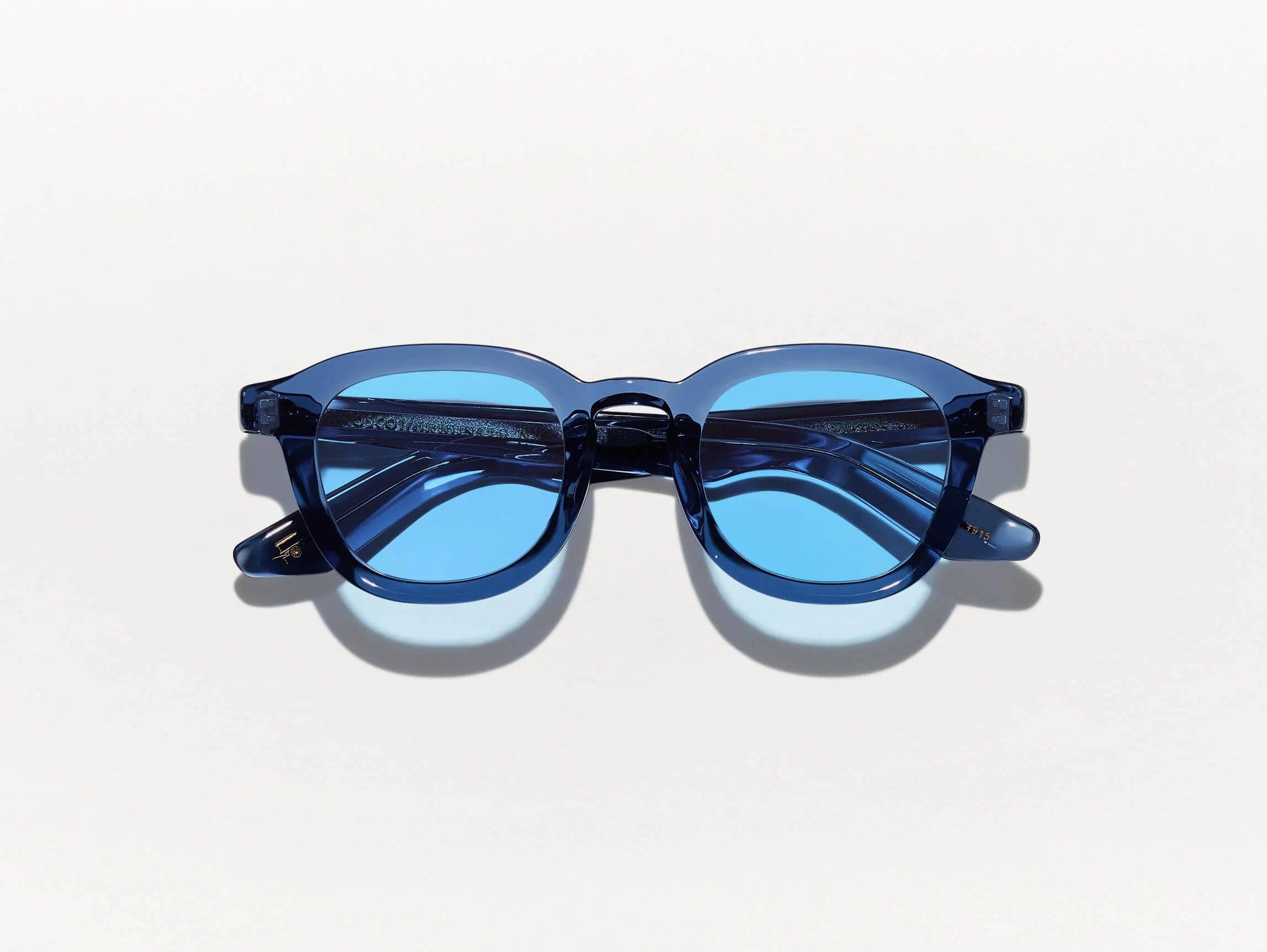 MOSCOT DAHVEN SAPPHIRE 44 SUNGLASSES