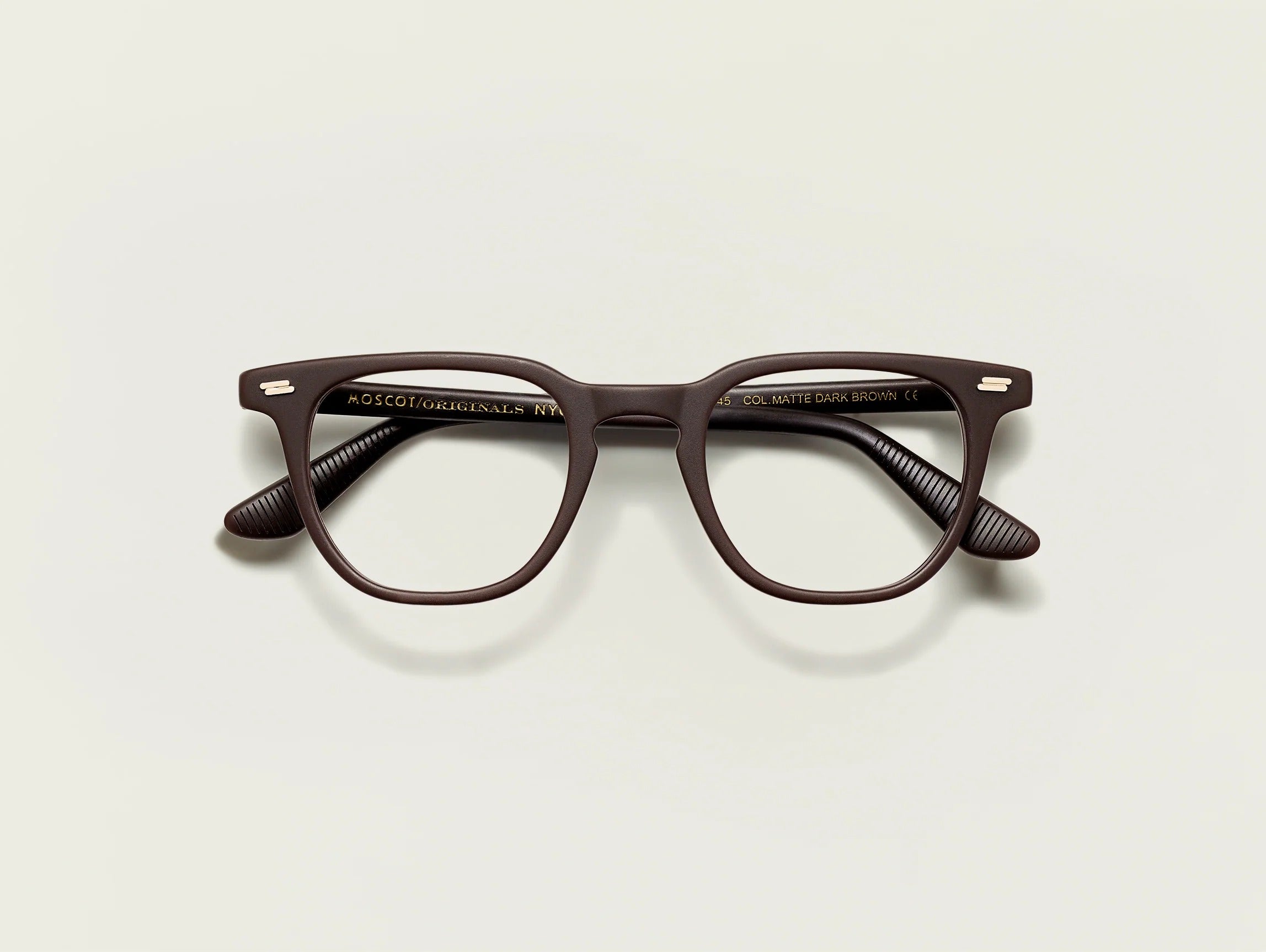 MOSCOT TATAH MATT DARK BROWN 50 FRAME