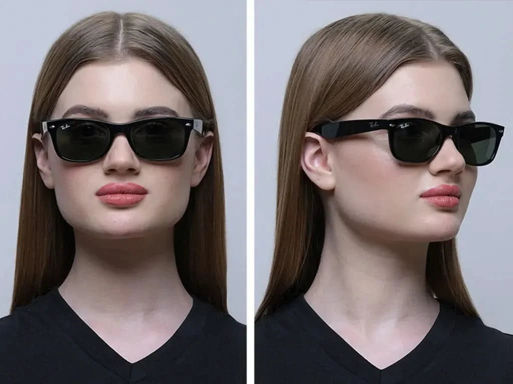 Ray-Ban RB2132 New Wayfarer 美品 RAYBAN RB2132 NEW WAYFARER 901L 55 SUNGLASSES