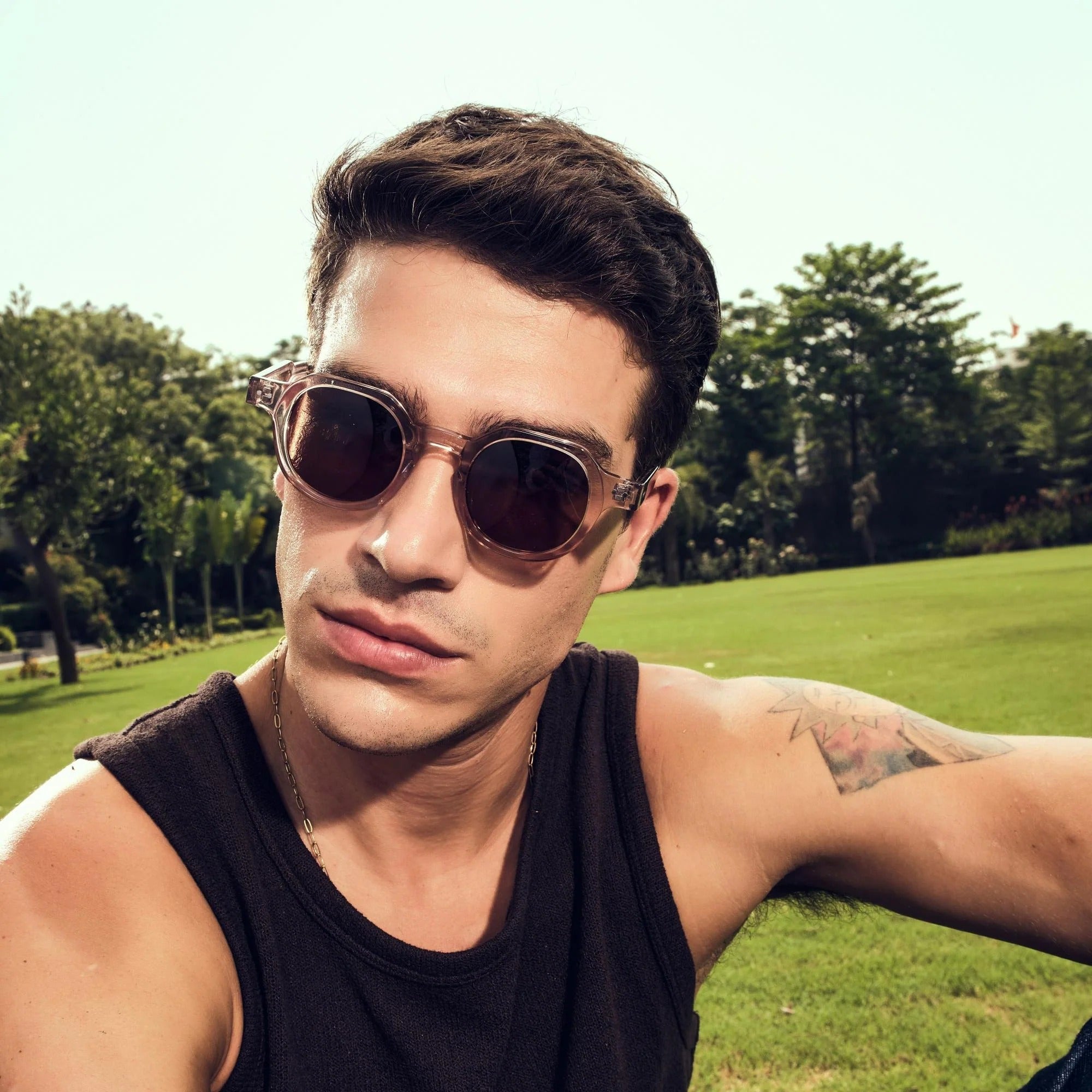 ROSVIN BUGS DRAKE SUN C6 43 SUNGLASSES