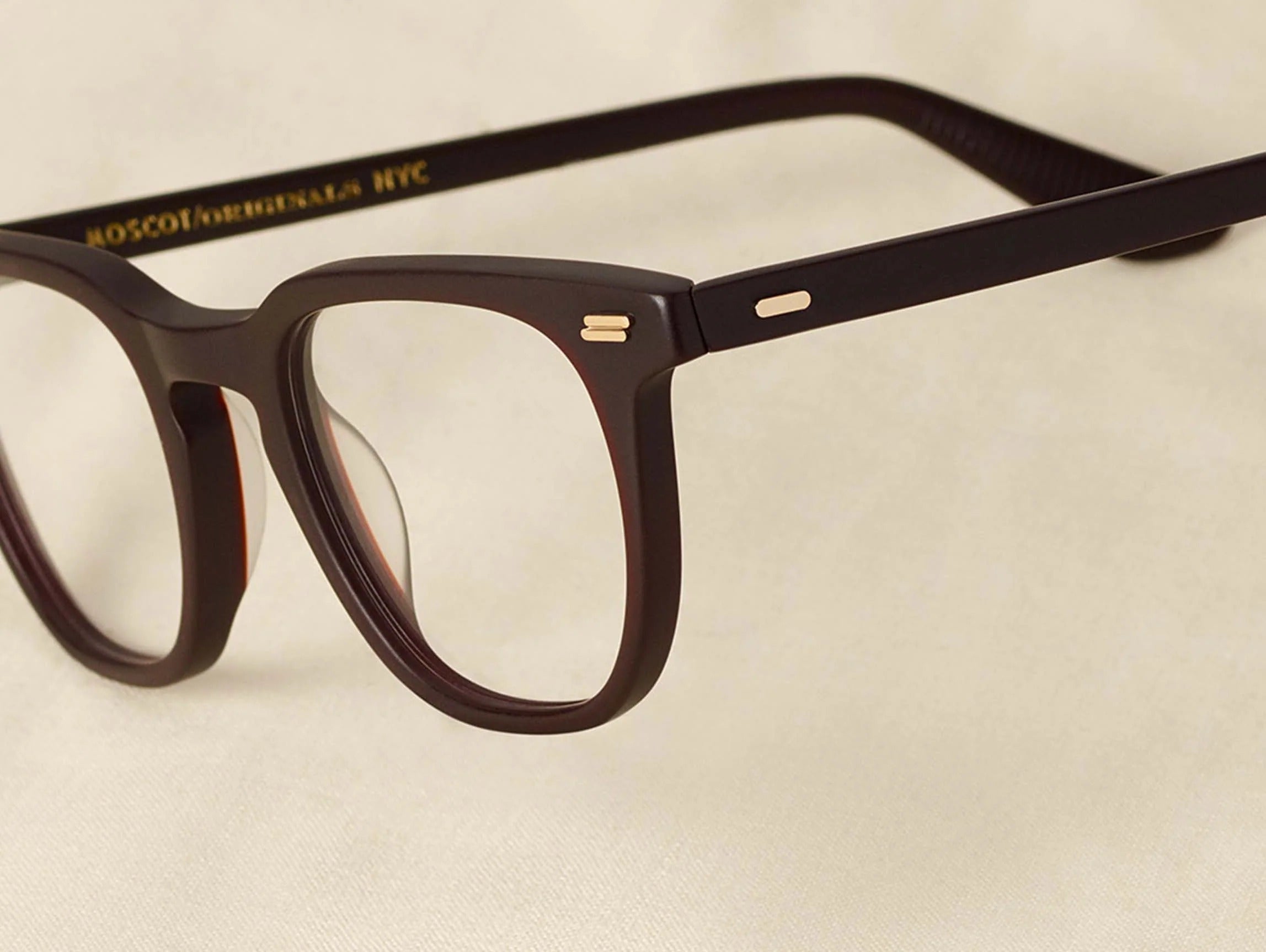 MOSCOT TATAH MATT DARK BROWN 50 FRAME