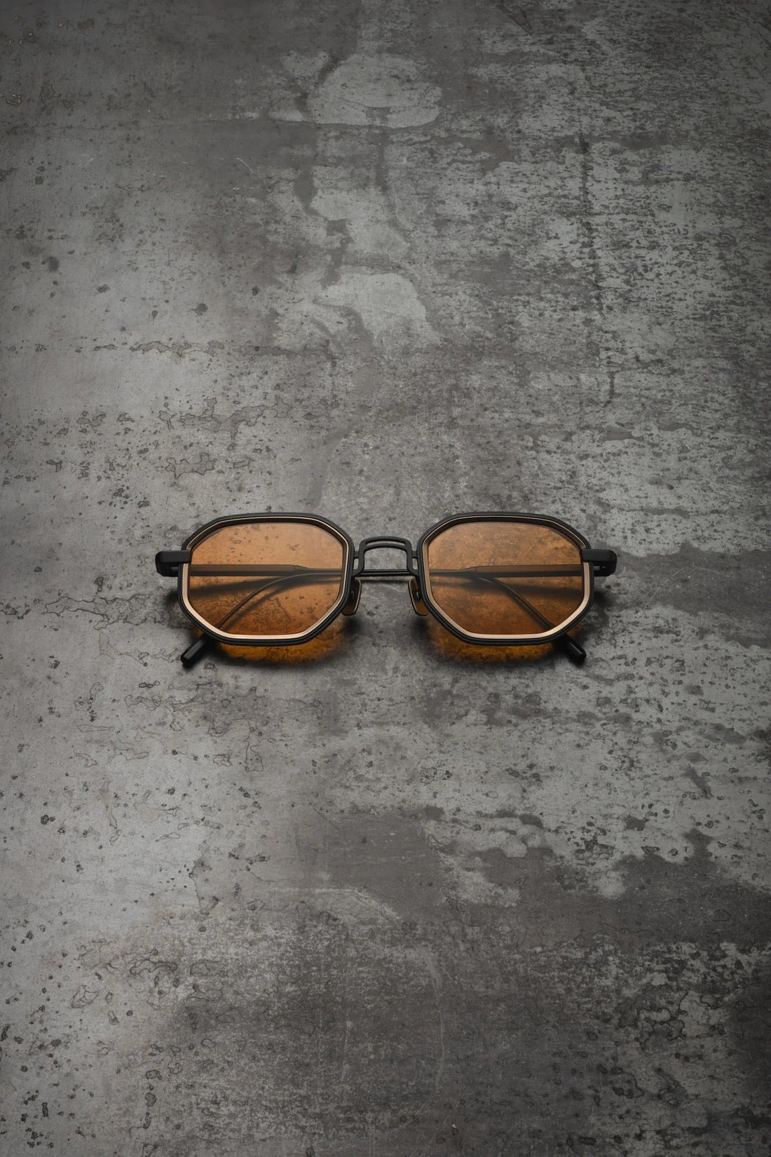 CAPOTE C399 BLK ORANGE 49 SUNGLASSES
