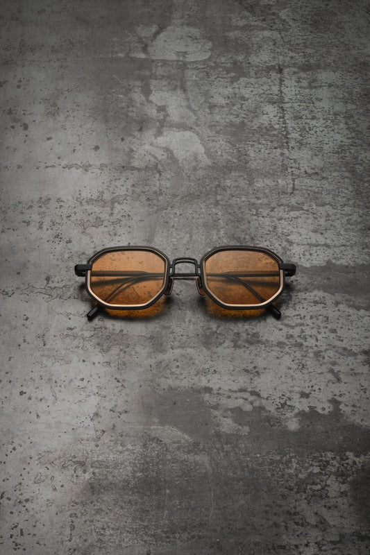 CAPOTE C399 BLK ORANGE 49 SUNGLASSES