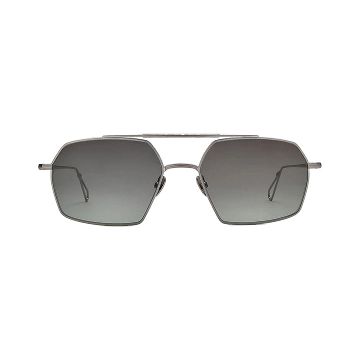 AHLEM HAUSSMANN RUTHENIUM BRUSHED 57 SUNGLASSES