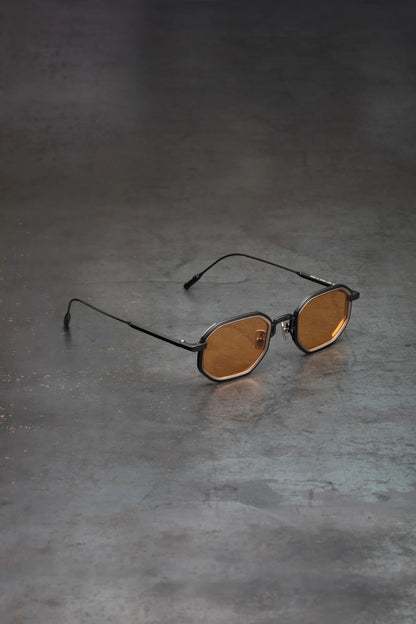 CAPOTE C399 BLK ORANGE 49 SUNGLASSES