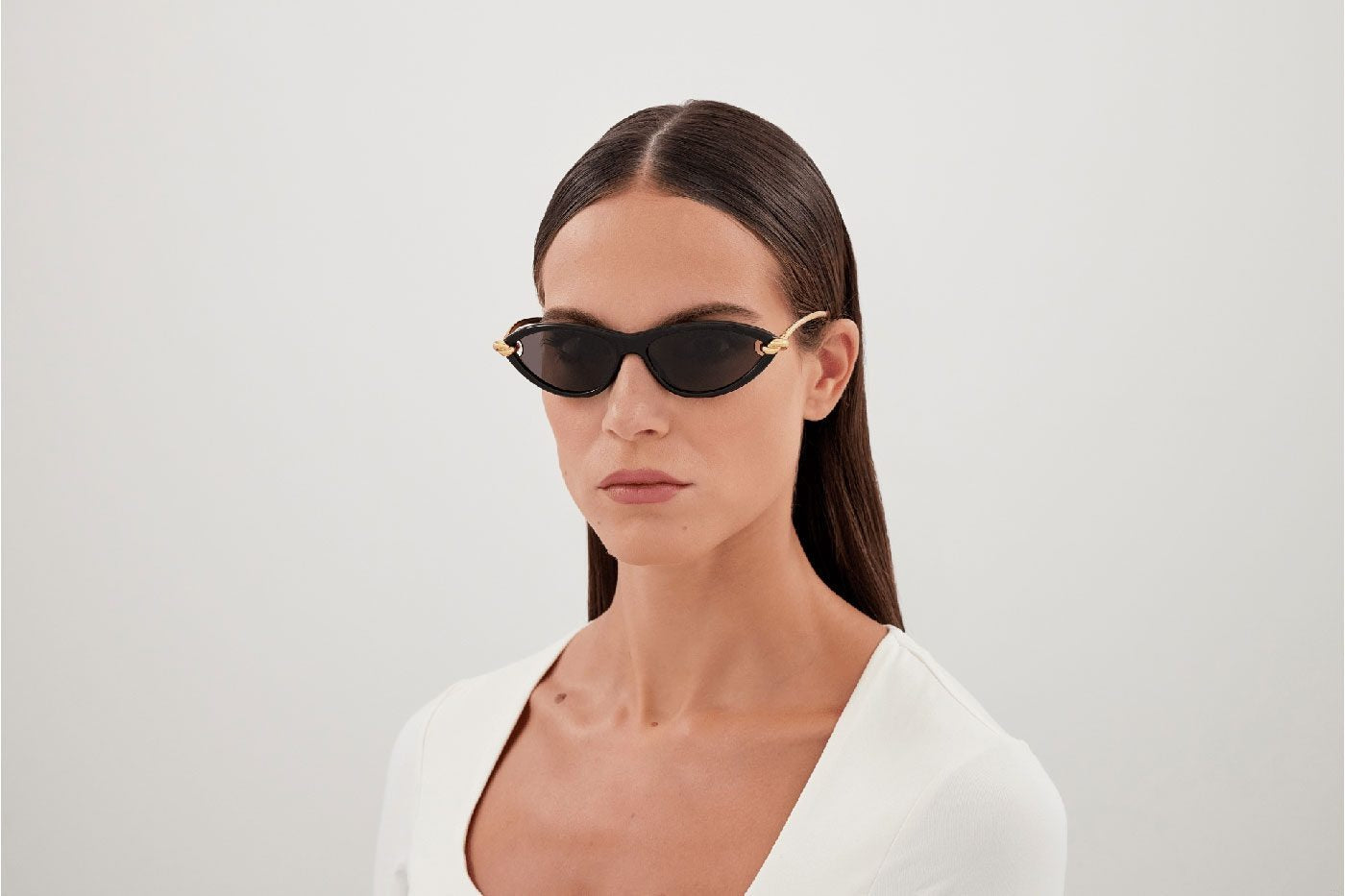 BOTTEGA VENETA BV1390S 001 56 SUNGLASSES