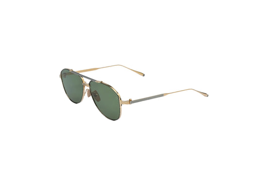 AKONI AKS521A HELIOS GLD BLK 57 SUNGLASSES