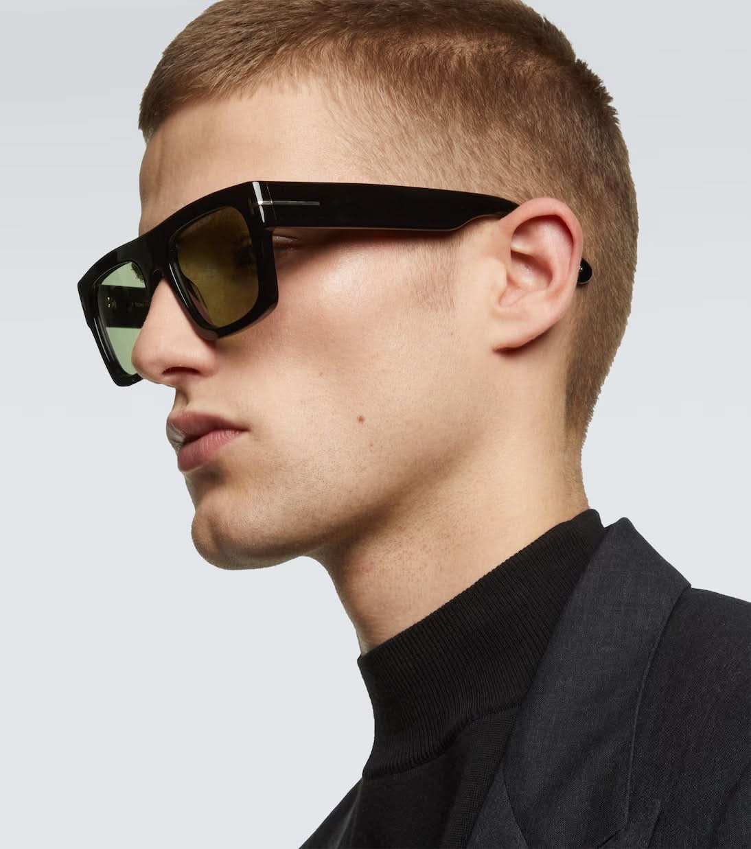 TOM FORD TF711 FAUSTO 01N 53 SUNGLASSES
