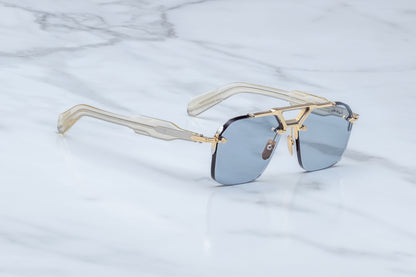 JACQUES MARIE MAGE SILVERTON 76/350 JMMSVR19H 57 SUNGLASSES