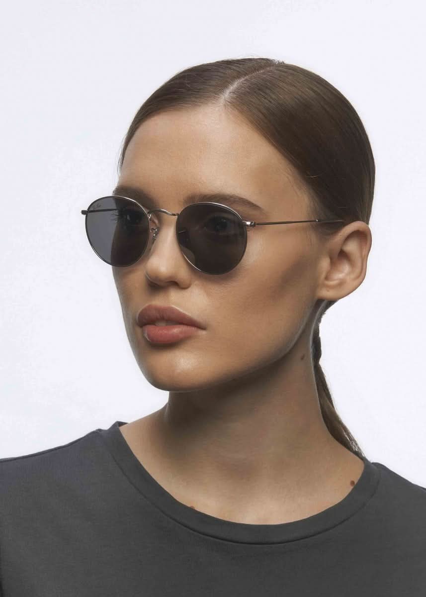 RAYBAN RB3447 ROUND METAL 9198B1 50 SUNGLASSES