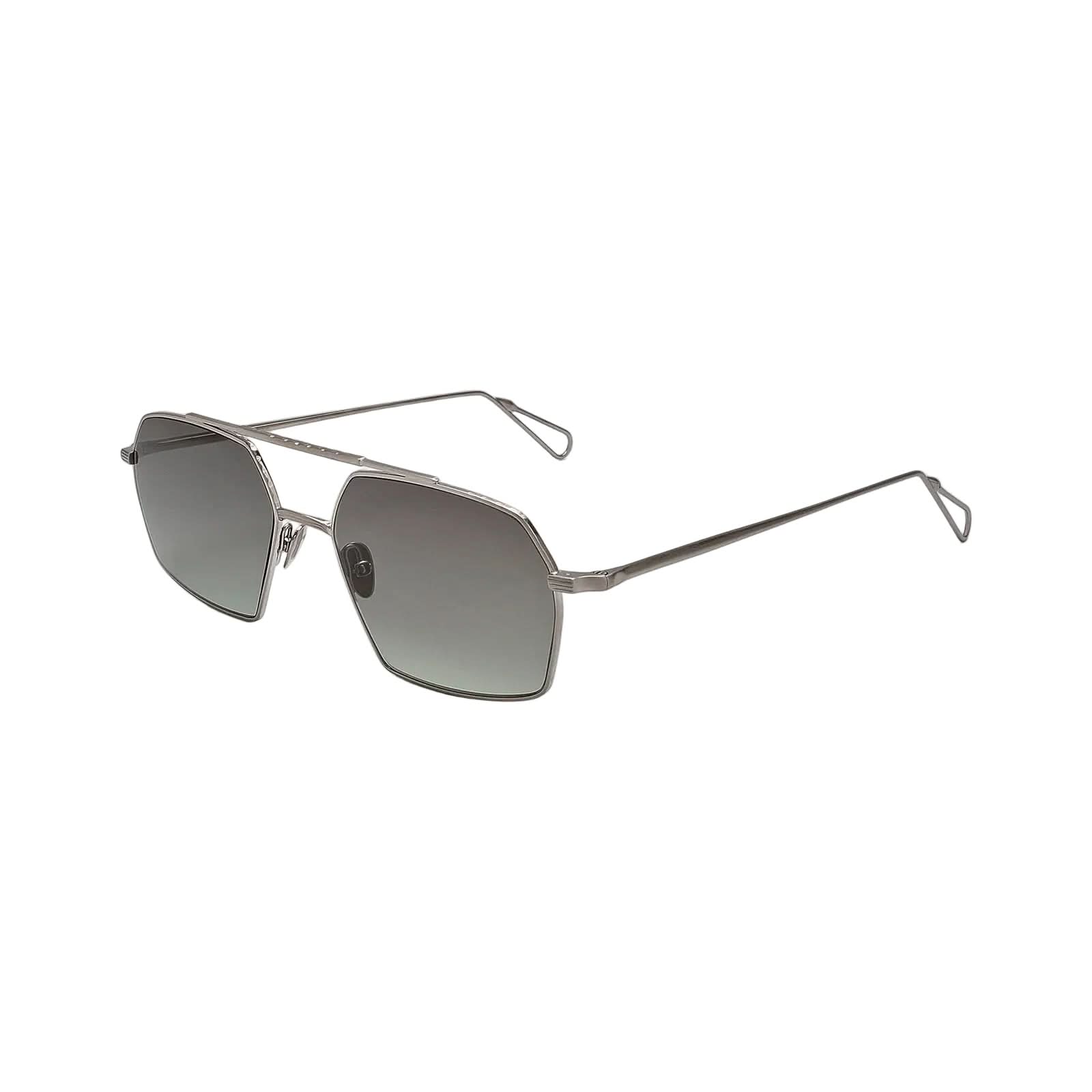 AHLEM HAUSSMANN RUTHENIUM BRUSHED 57 SUNGLASSES