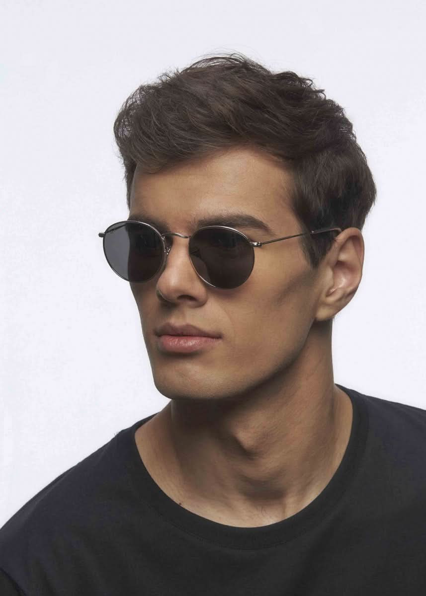 RAYBAN RB3447 ROUND METAL 9198B1 50 SUNGLASSES
