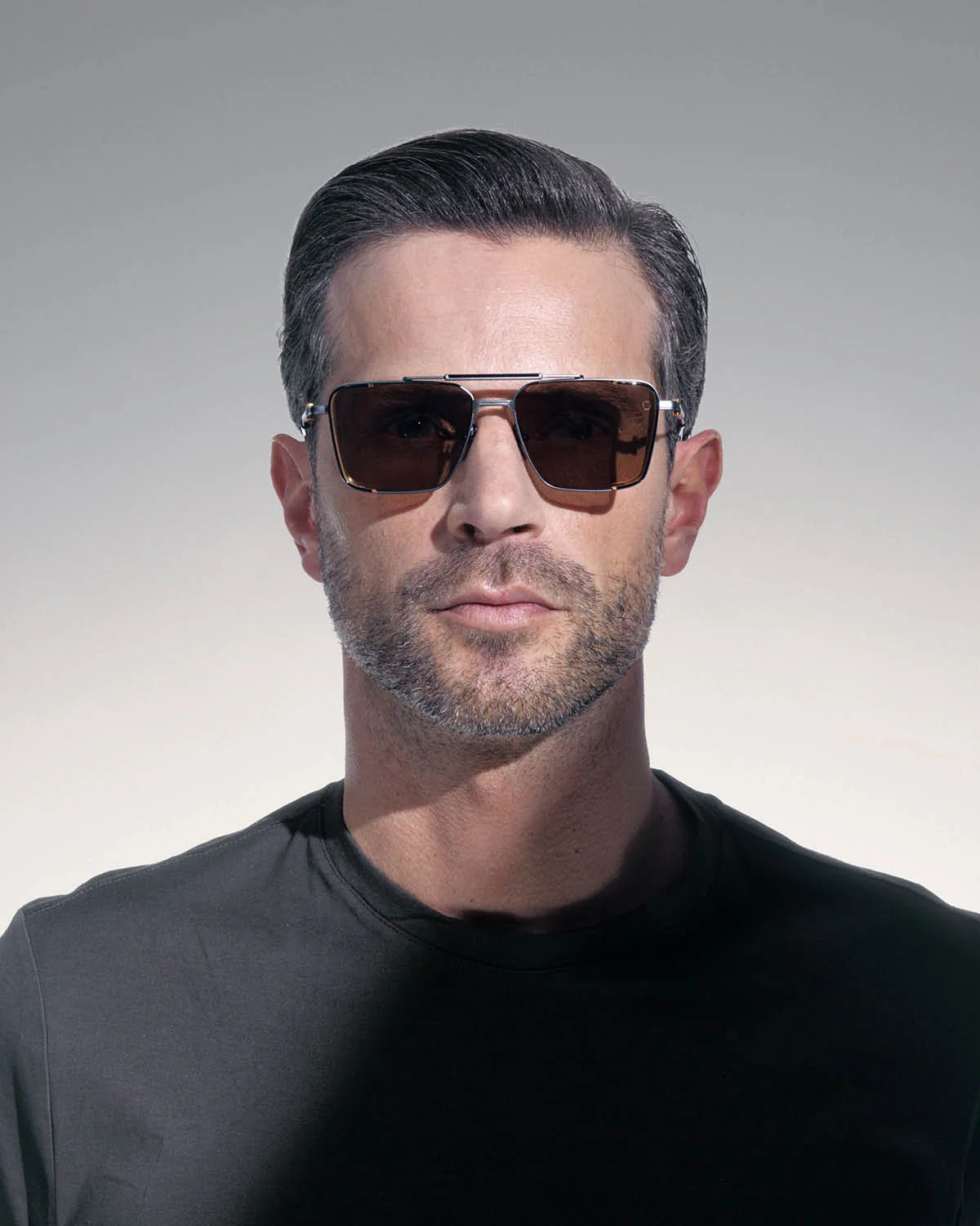 AKONI AKS203E HERA BLK GLD 58 SUNGLASSES