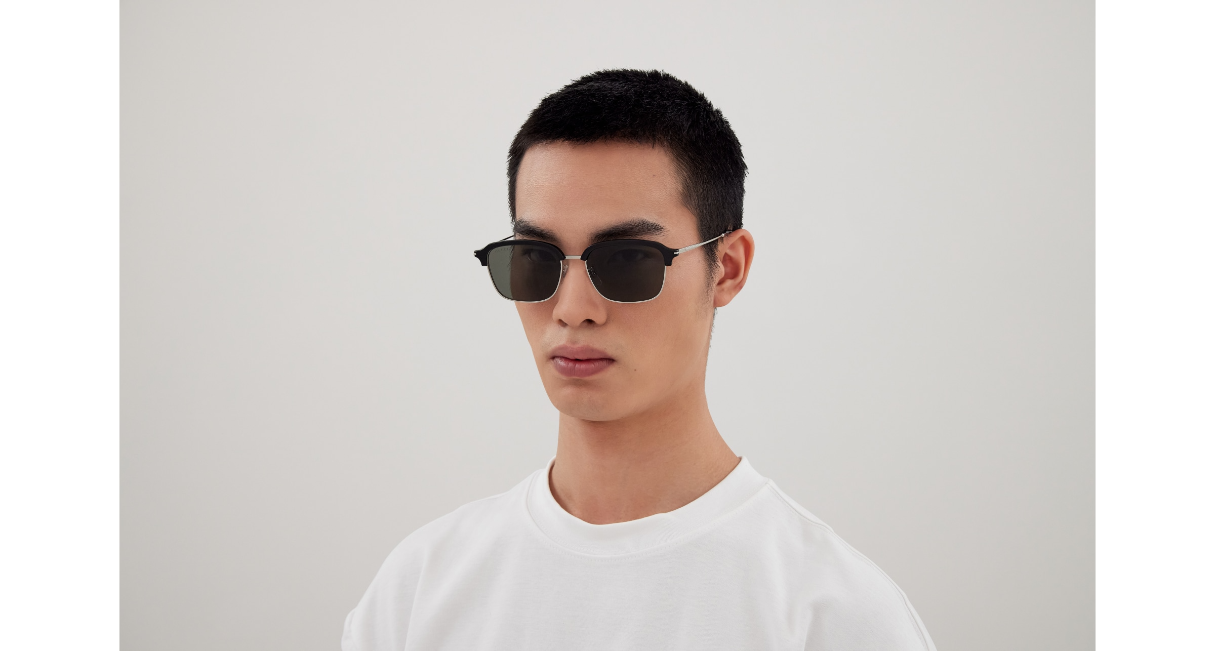 GUCCI GG1733SK 001 56 SUNGLASSES
