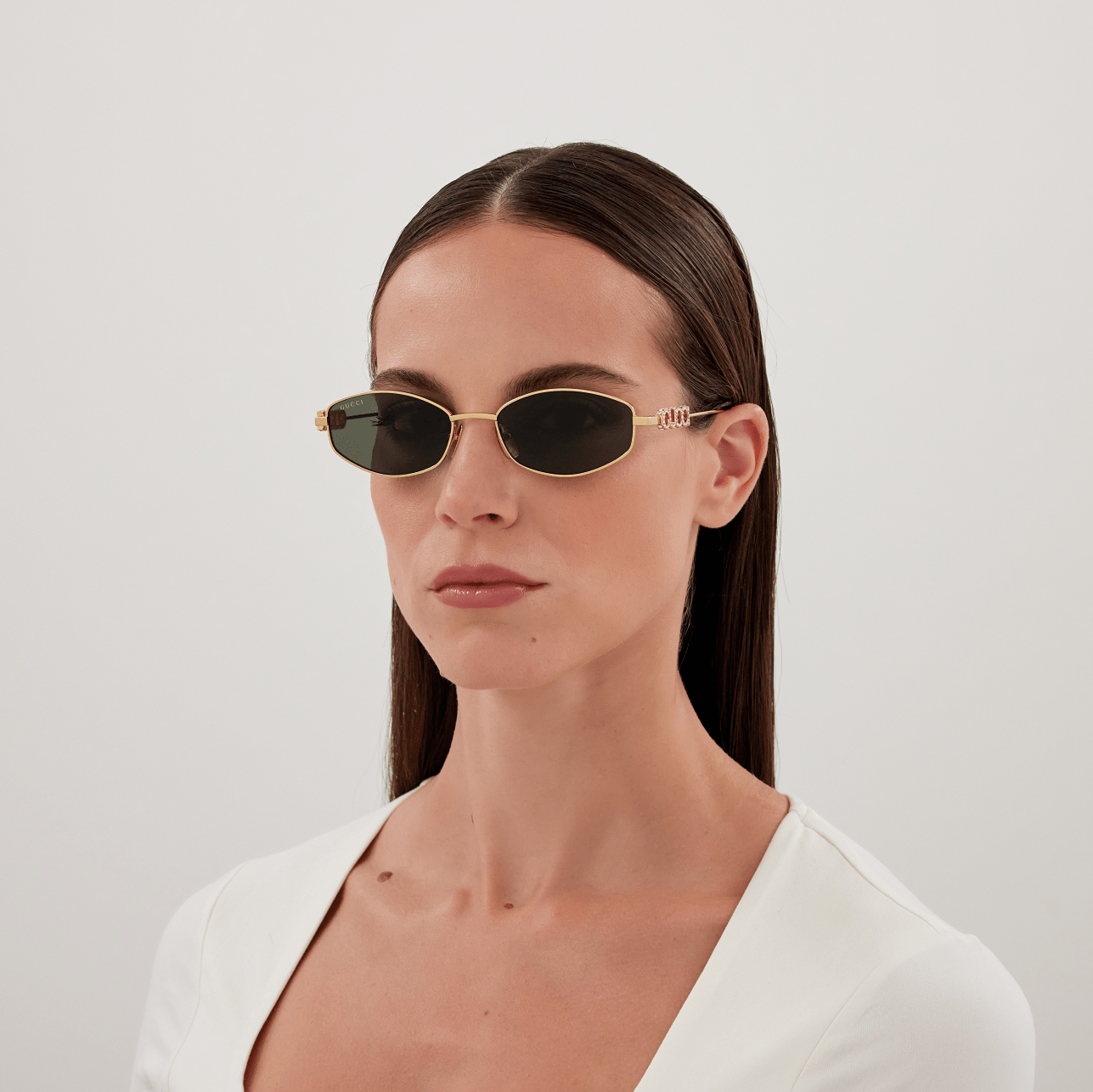 GUCCI GG1802S 001 55 SUNGLASSES